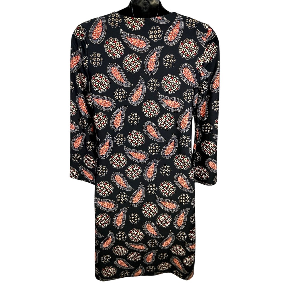 Jude Connally Womens Black Paisley Geometric Print LEXI Shift Dress Size XS - Picture 10 of 11